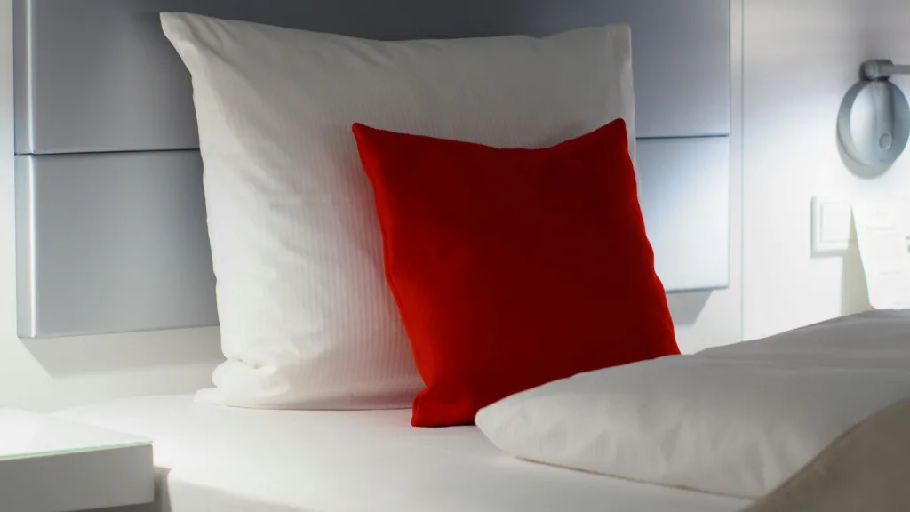 Bed ready for sleep. Risk factor for Alzheimer's